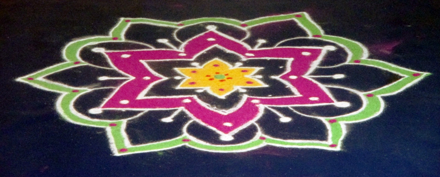 Friday Kolam Rangoli