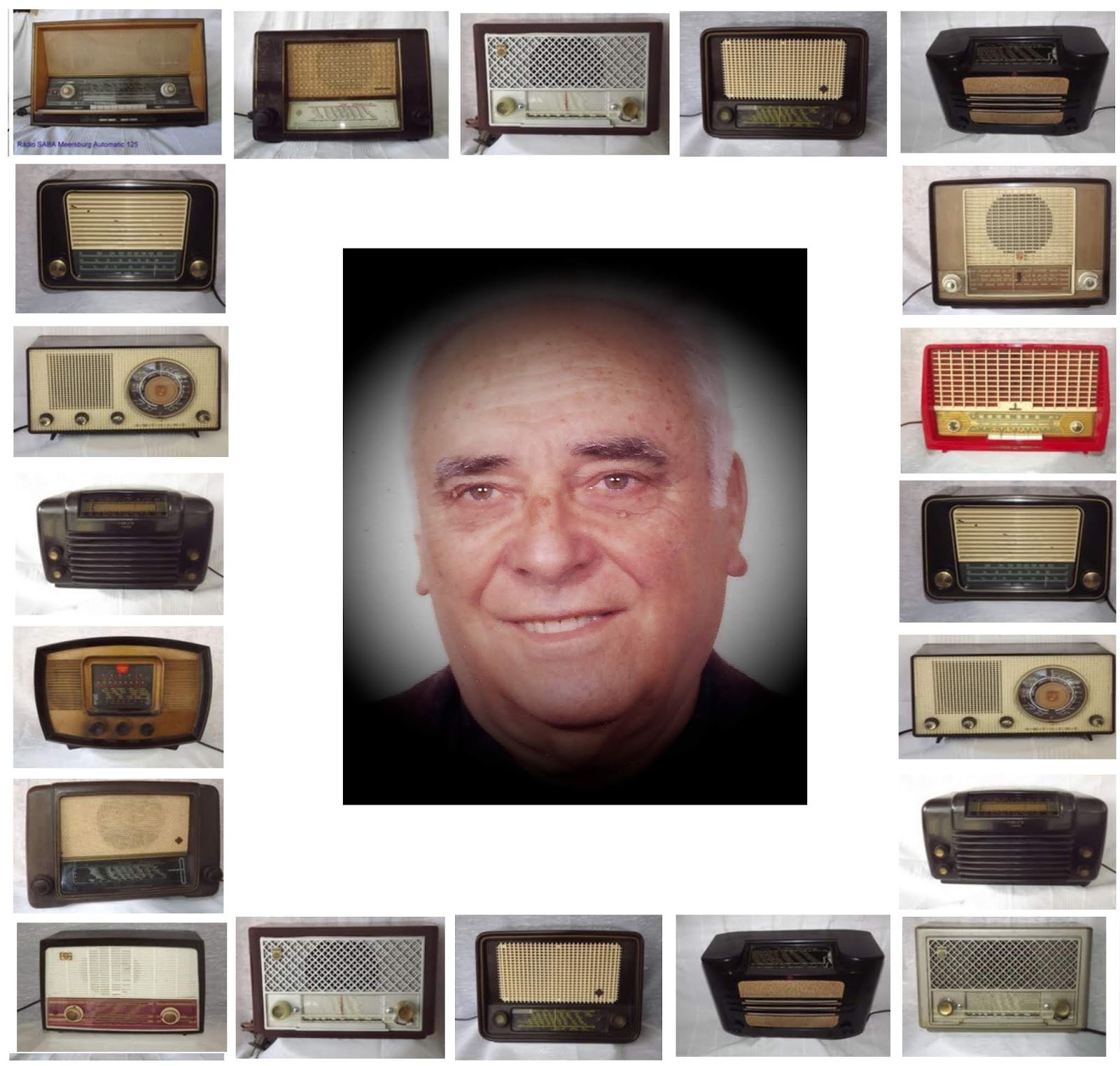 Os rádios do Claudino Faleceu hoje Claudino Vicente, inspirador deste