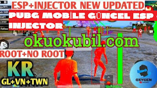 Pubg Mobile Güncellendi Mod Apk, ESP + Injector No Root + Root v1.0 15.Season İndir 2020