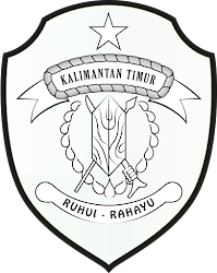 Logo Pemerintah Propinsi Kalimantan Timur bw