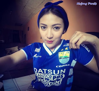Foto Mojang Persib Suporter Cantik Persib Ladies Vikers