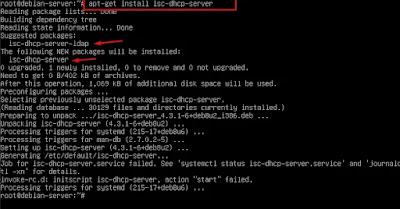 install isc-dhcp-server
