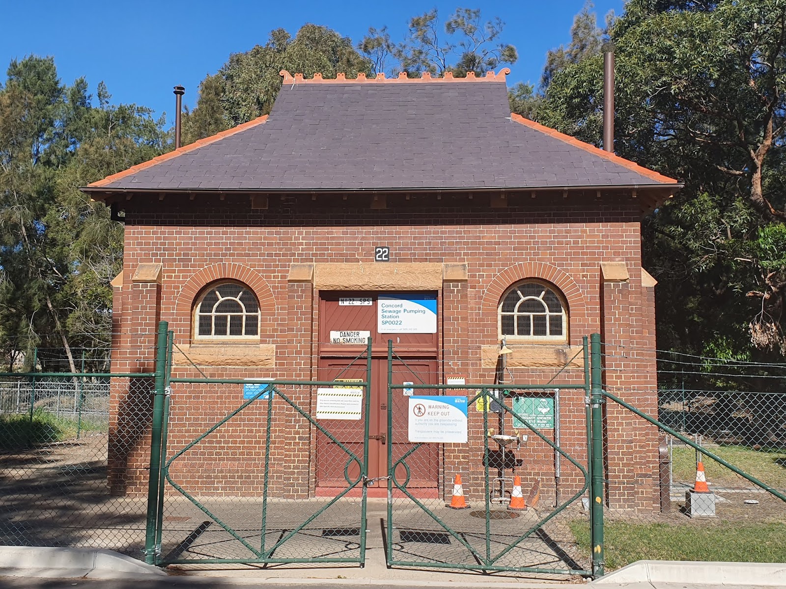 Sydney City and Suburbs Concord, sewage pumping station
