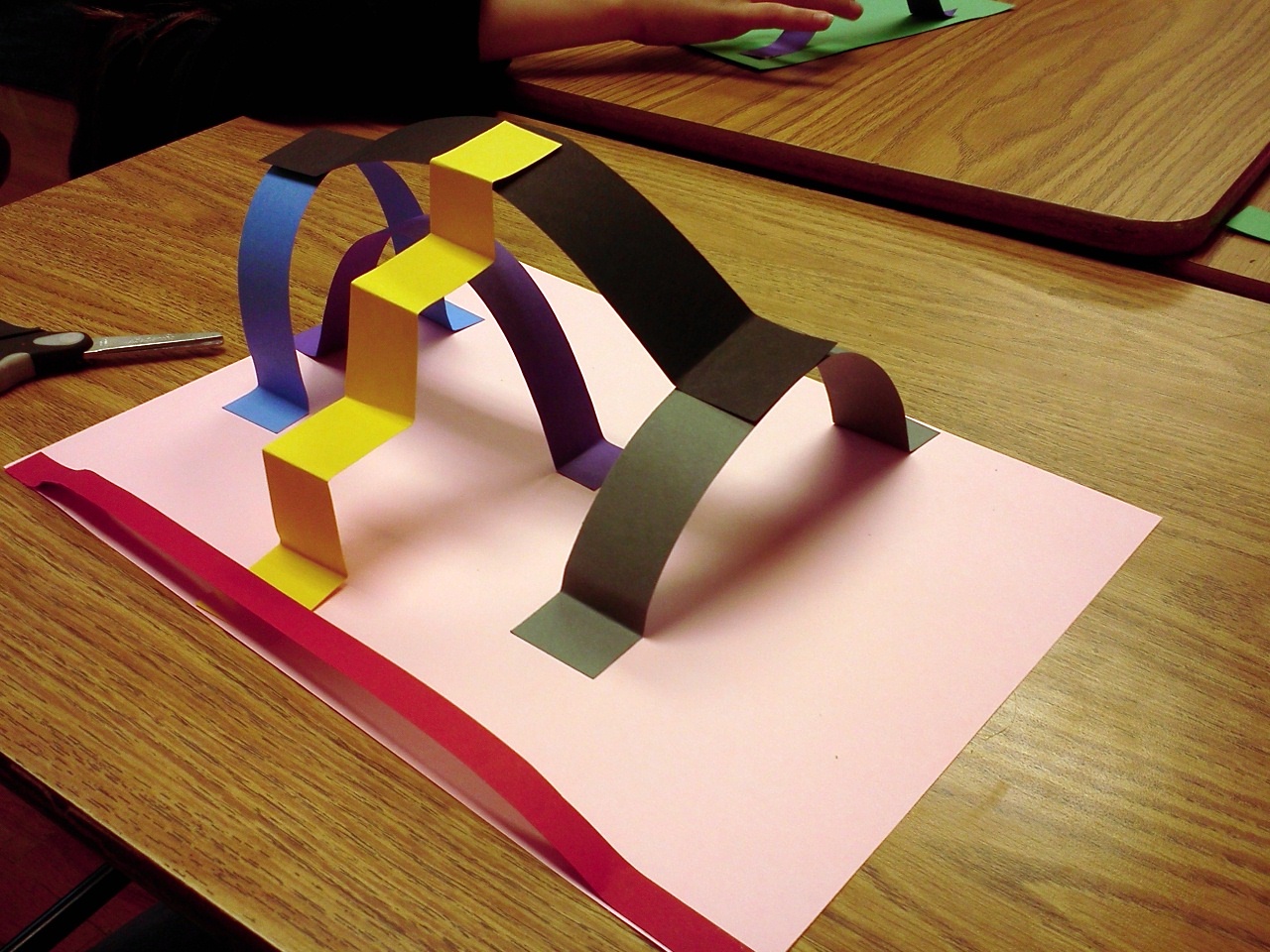 Paper Line Sculptures The Art Teacher Lady