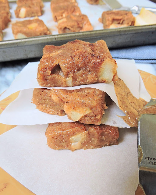 Just Jessie B NoBake Almond Butter Apple Pie Snack Bars Paleo, Whole30