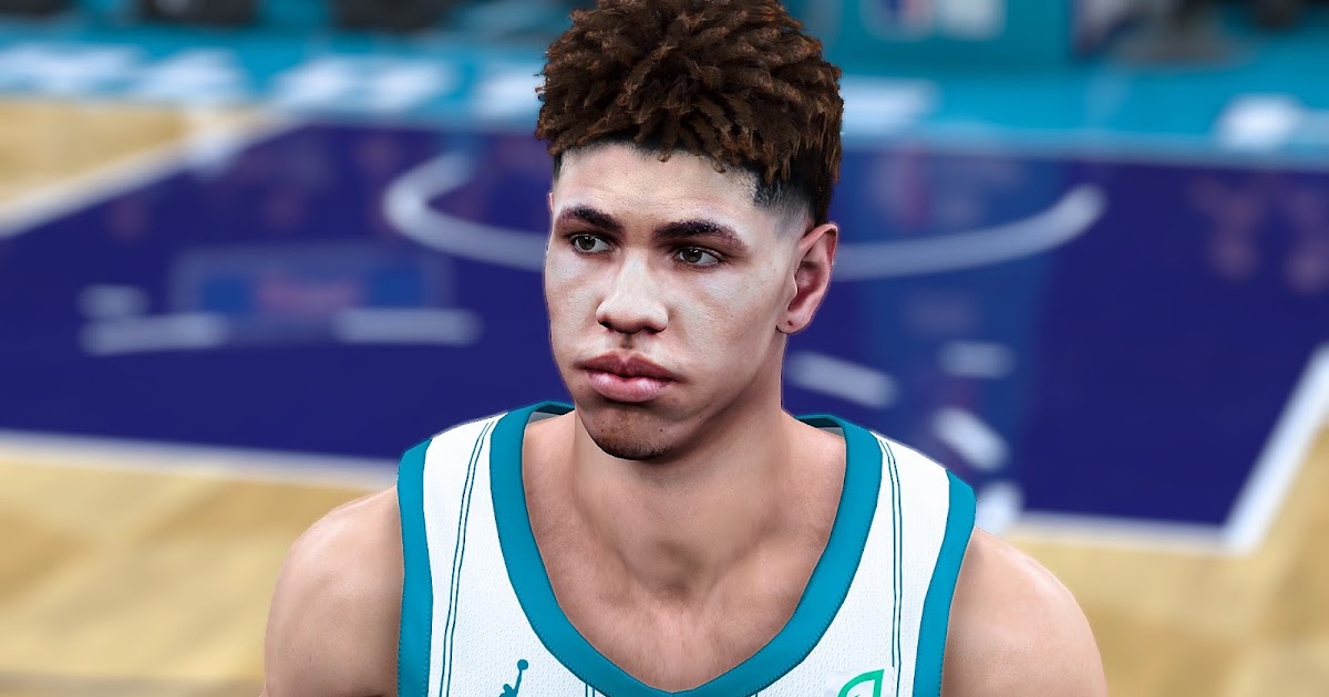 NBA 2K21 LaMelo Ball Cyberface by five Shuajota Your