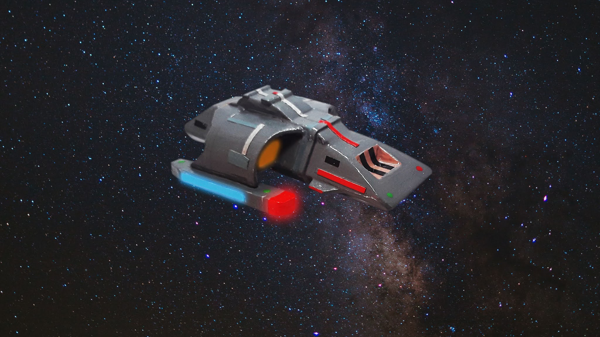 Capitan Ran Dohen Danube Class Runabout Star Trek Deep Space Nine