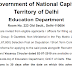 12 posts of Law Officer in Government of National Capital Territory of Delhi Education Department - last date 11/08/2019
