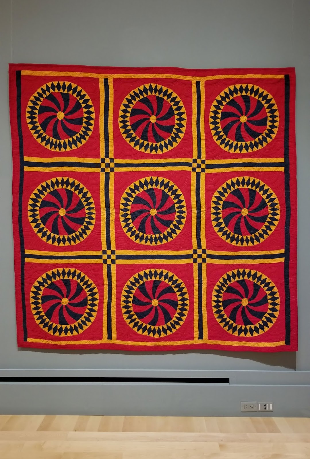 cheddar quilt will be on view in Houston