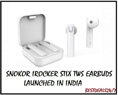 SNOKOR new TWS earbuds launched in India SNOKOR new TWS earbuds launched in India