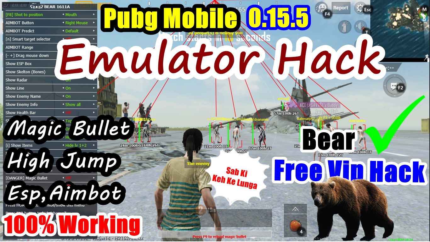 Pubg hack emulator фото 102