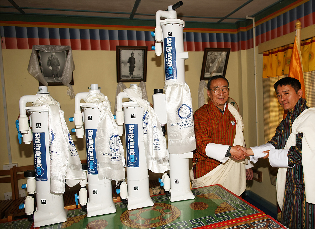 Bhutan Land Of The Thunder Dragon SkyHydrant Water Filters For Every