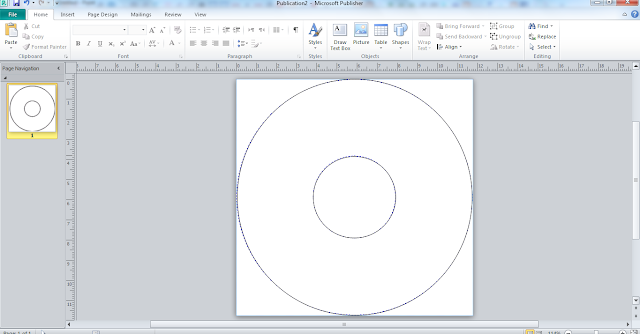 Cara Mudah Membuat Label CD dengan Microsoft Publisher 2010