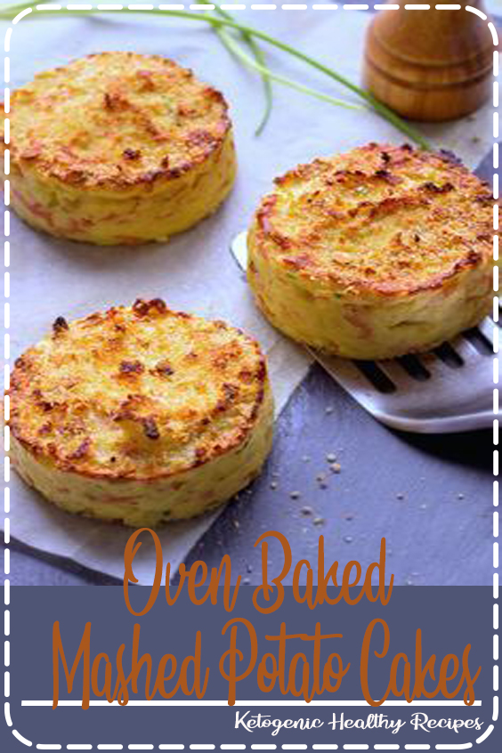 " Oven Baked Mashed Potato Cakes" Healthy Resepes Wolff