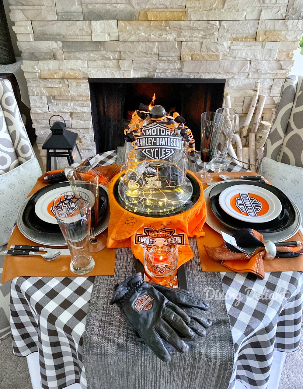 Harley Davidson Table