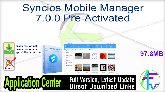 download syncios mobile manager download syncios mobile manager