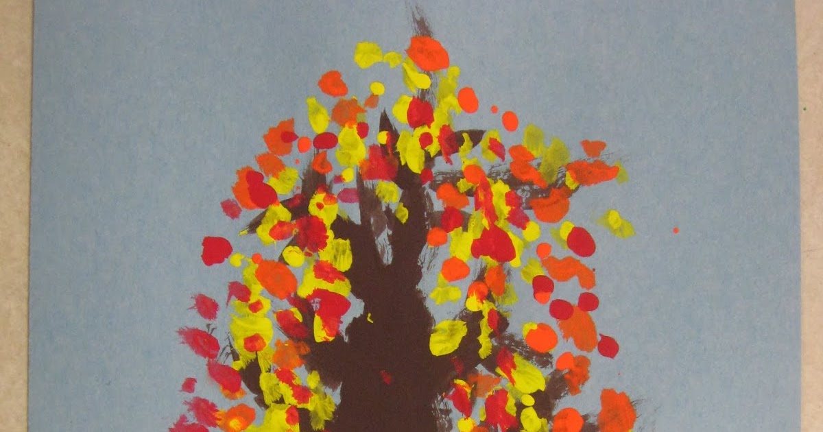 Miss Young's Art Room: 1st Grade Impressionism Fall Trees