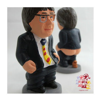 caganer puigdemont, ebay, caganer, Carles Puigdemont, Catalunya, president, 