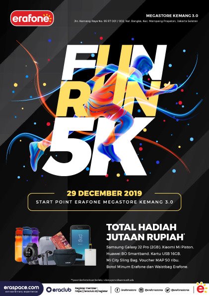 Erafone Fun Run 5K • 2019 Erafone Fun Run 5K • 2019