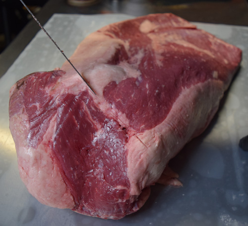 How to separate the brisket point and flat