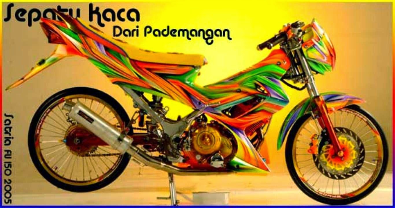 Gambar Modifikasi Motor Satria FU Paling Keren Modifikasi Motor