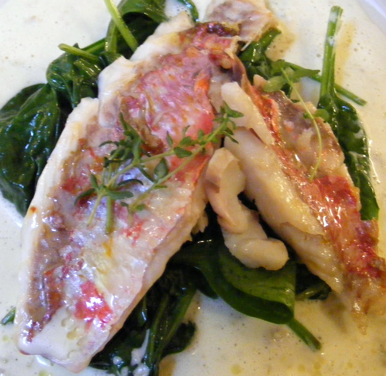 Sandy's France: Recipe of the Month: Rougets à la crème d'olives