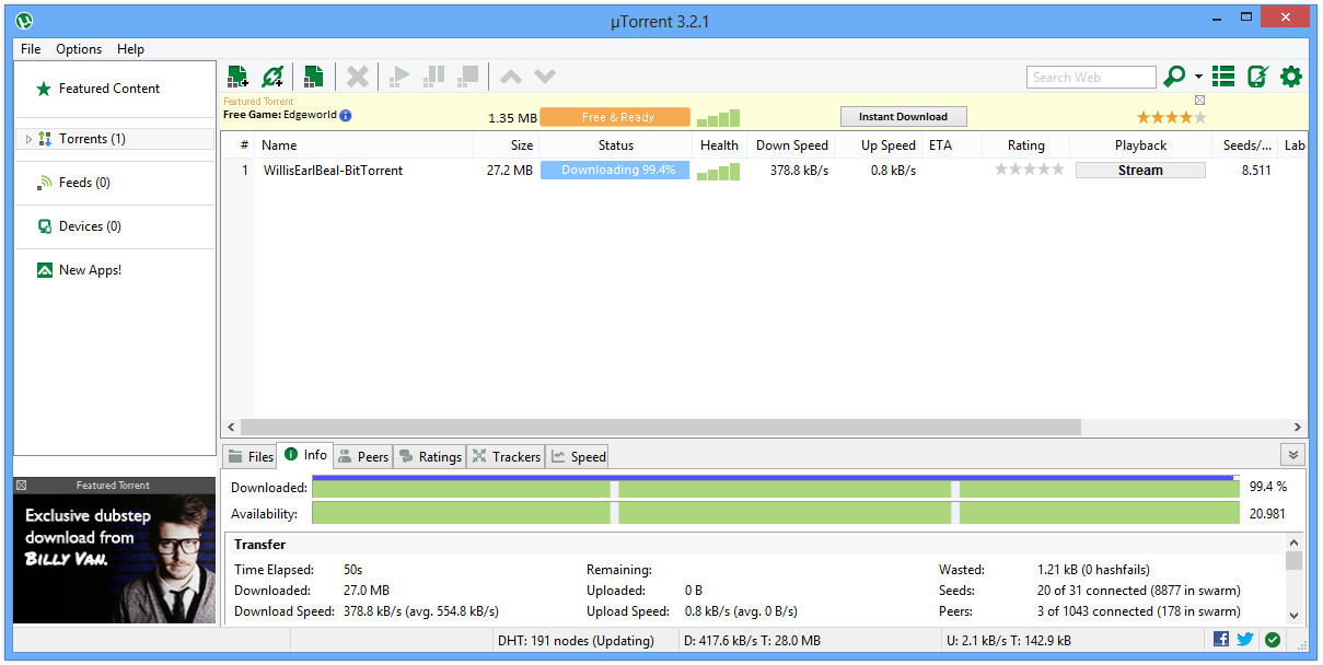 تحميل برنامج يو تورنت 2021 عربي مجانا Download Utorrent ترايد سوفت