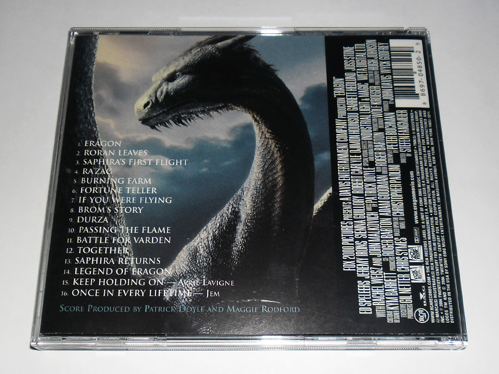 ADRIAN CD COLLECTION Eragon Music From The Motion Picture