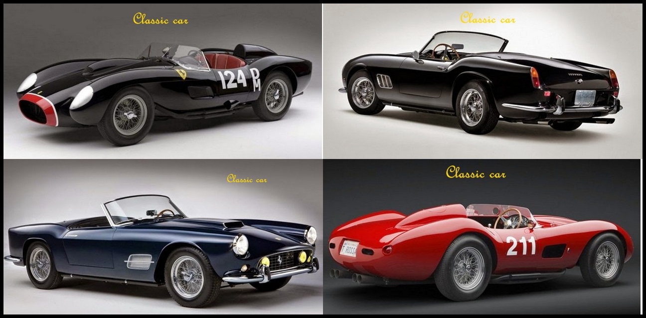 5 Classic Car World's Most Wanted Ferrari classic car