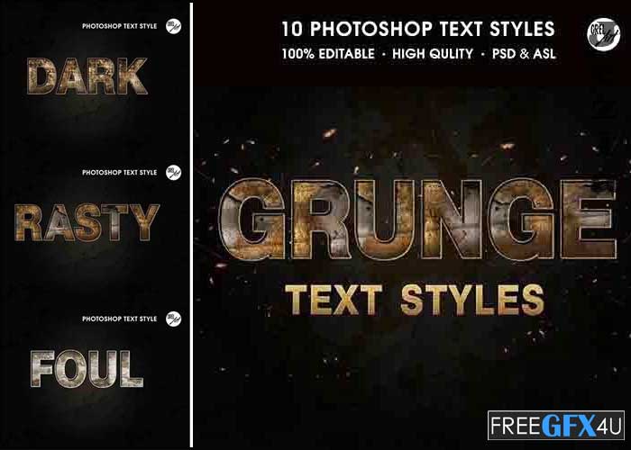 Grunge Text Styles