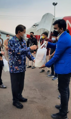 BNPT dan YHPB bersama Pemuda-Mahasiswa Berikan Bantuan pada Mahasiswa Perantauan dan Masyarakat Terdampak Covid-19