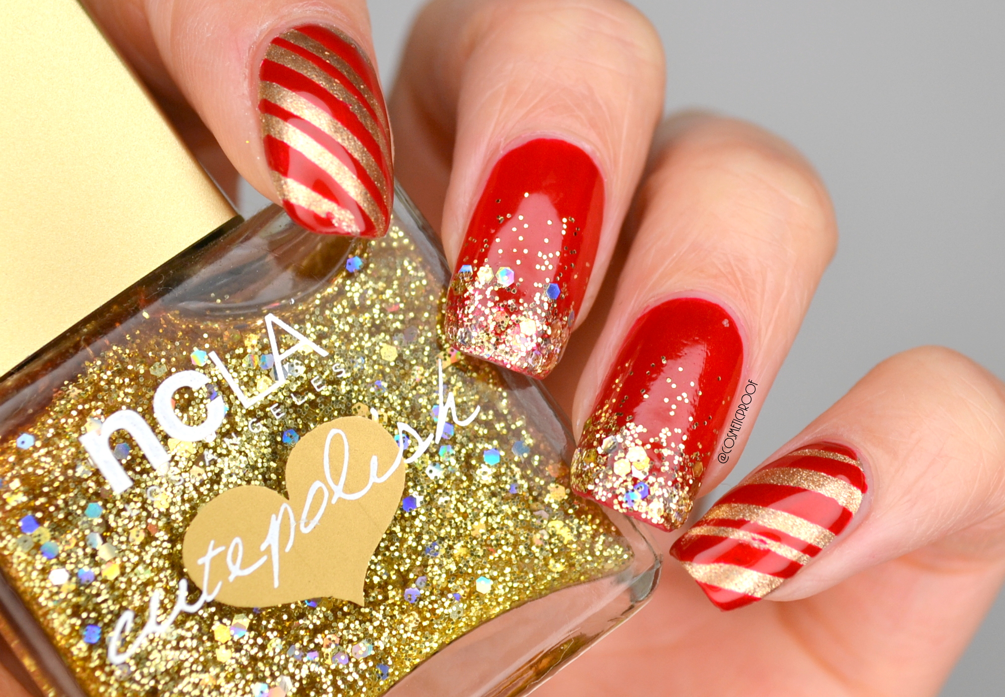 1. Glittery New Year's Eve Nails - wide 5