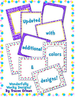 Inspired by Seuss Frames and Backgrounds Clip Art