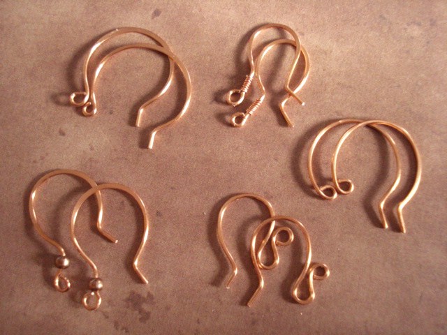 how to make earring wires tutorial