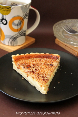 TARTE A LA CRÈME BRÛLÉE