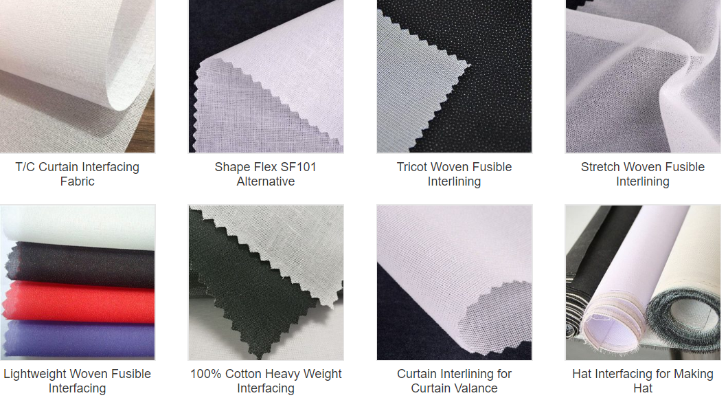 Types Of Fusible Interfacing