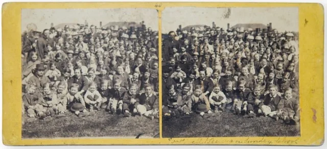 Bothwell school children attrib. S. Clifford