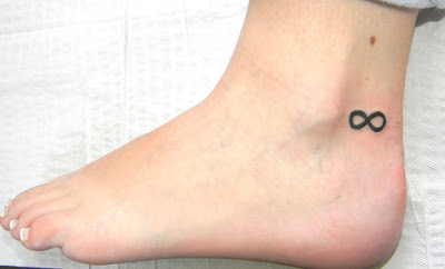 Fotos de Tatuagem Do Infinito no pé