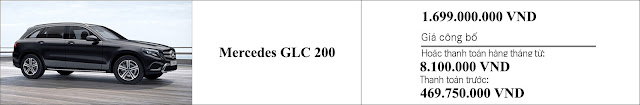 Giá xe Mercedes GLC 200 2019 Giá xe Mercedes GLC 200 2019