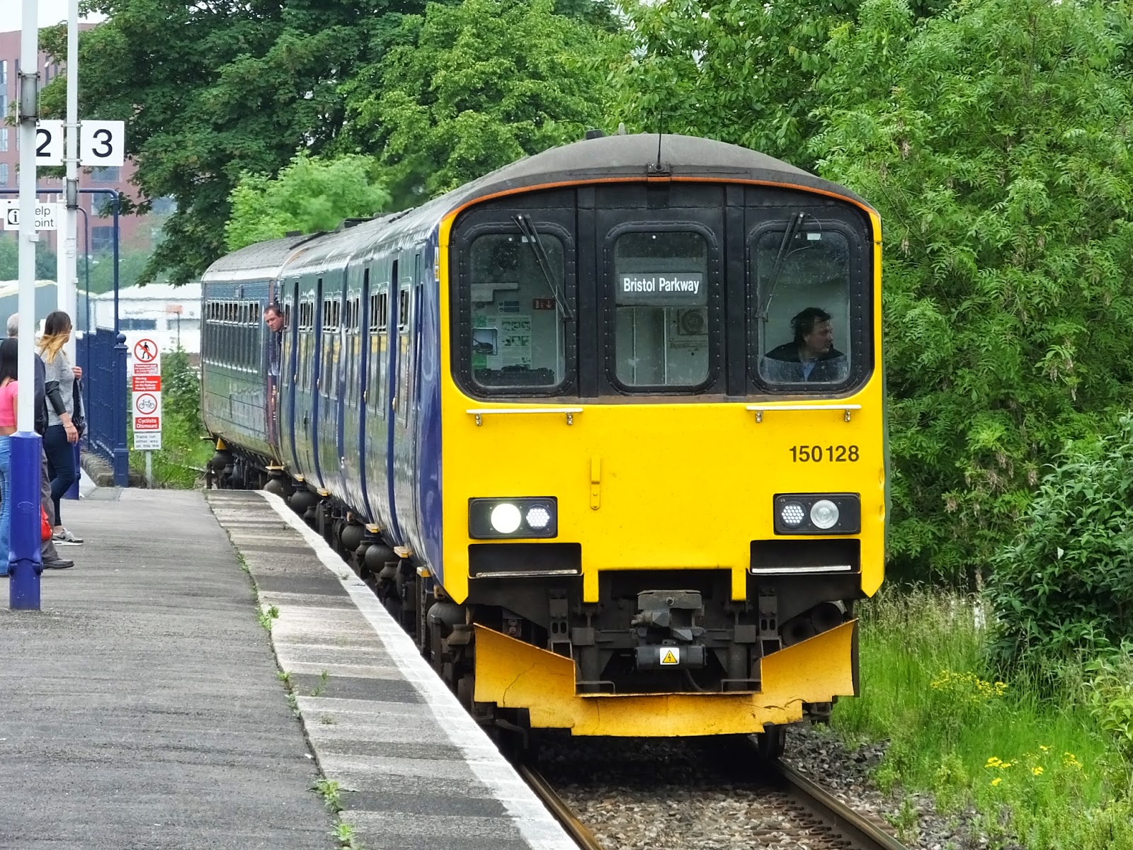 the rail thing: Bedminster 1.6.2014
