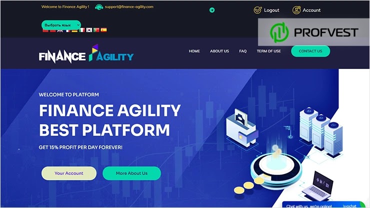 Finance Agility LTD: обзор и отзывы о finance-agility.com (HYIP платит) Finance Agility LTD обзор и отзывы HYIP-проекта