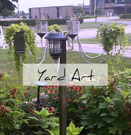 Garden Art or Yard Art Rustic & Refined