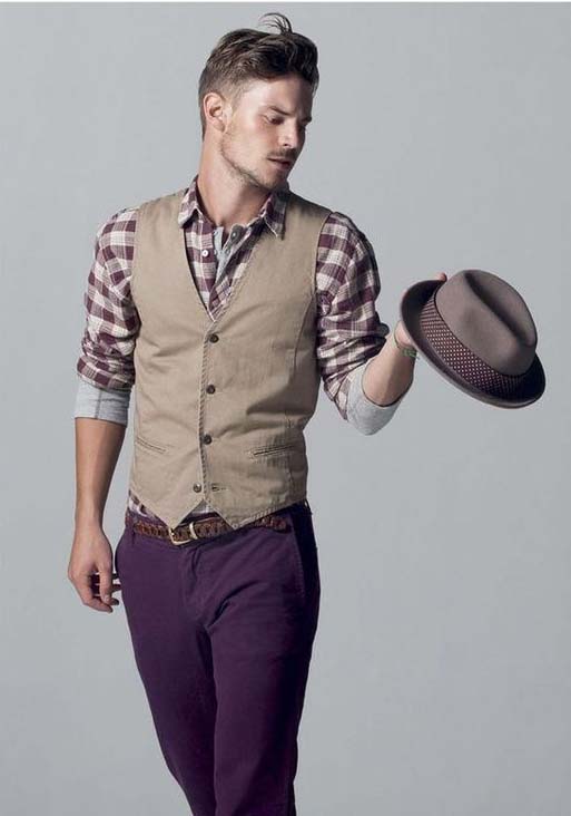 FASHION WORK : #Hombres: ¿Cómo llevar un chaleco FORMAL en un outfit CASUAL?