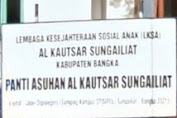 Salah Satu Panti Asuhan di Bopong ke Diklat Balai Propinsi dan Asrama Haji
