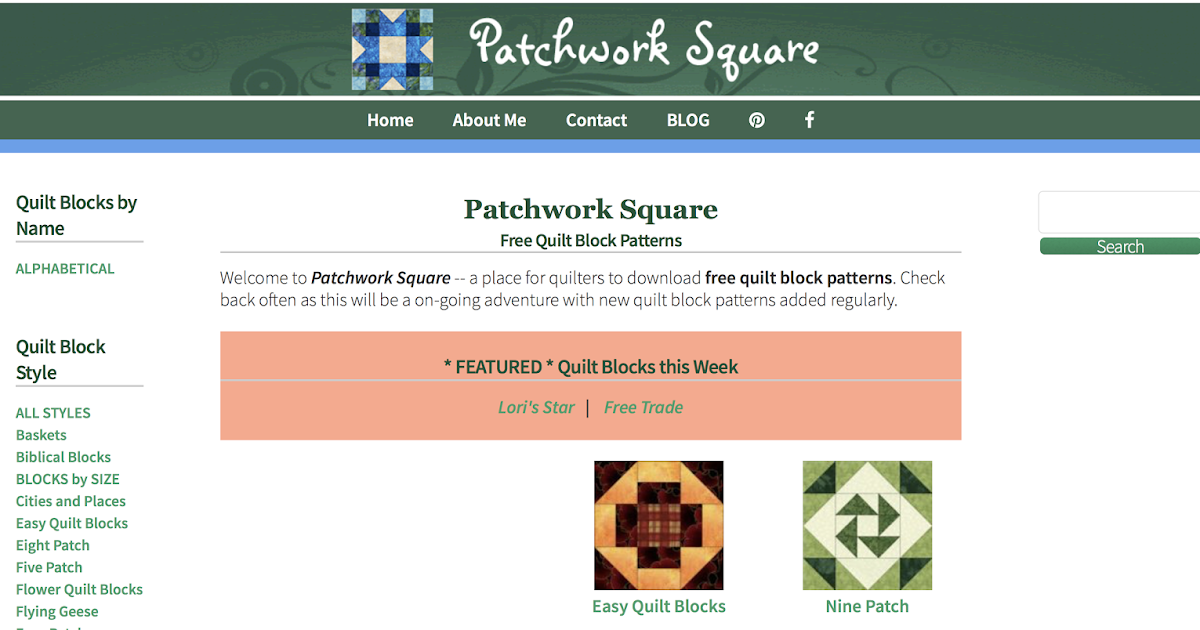 It's a Maker Patchwork Square Patterns in Design Space