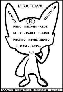 Fichas de leitura ensino fundamental,mascote Miraitowa