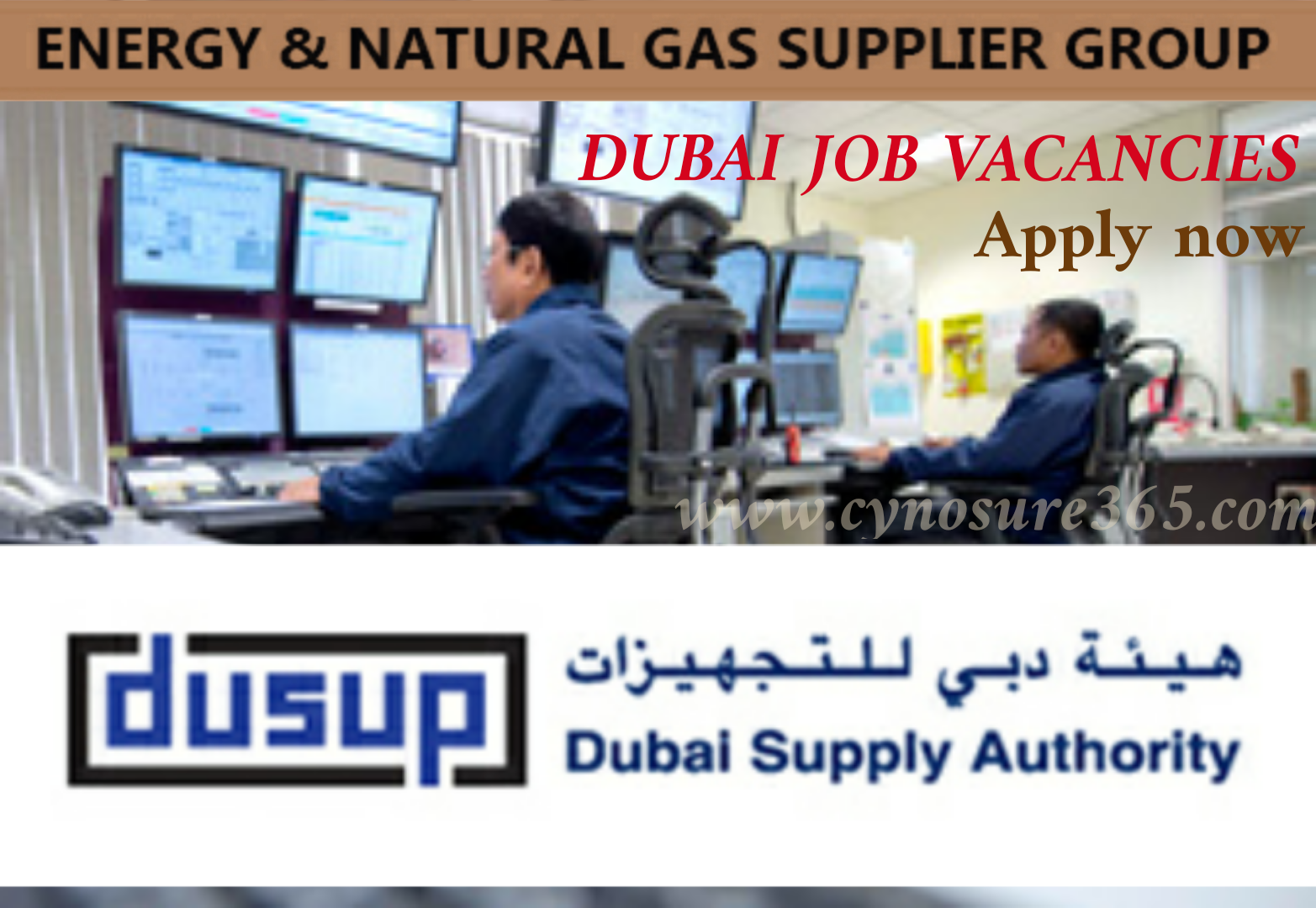 DUBAI SUPPLY AUTHORITY JOB VACANCIES CYNOSURE365