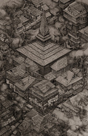 17-Srinagar-Kashmir-Evan-Wakelin-Architectural-Drawings-in-Isometric-Projection-www-designstack-co