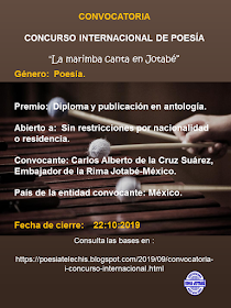 I concurso internacional de rima jotabé-México La marimba canta en jotabé