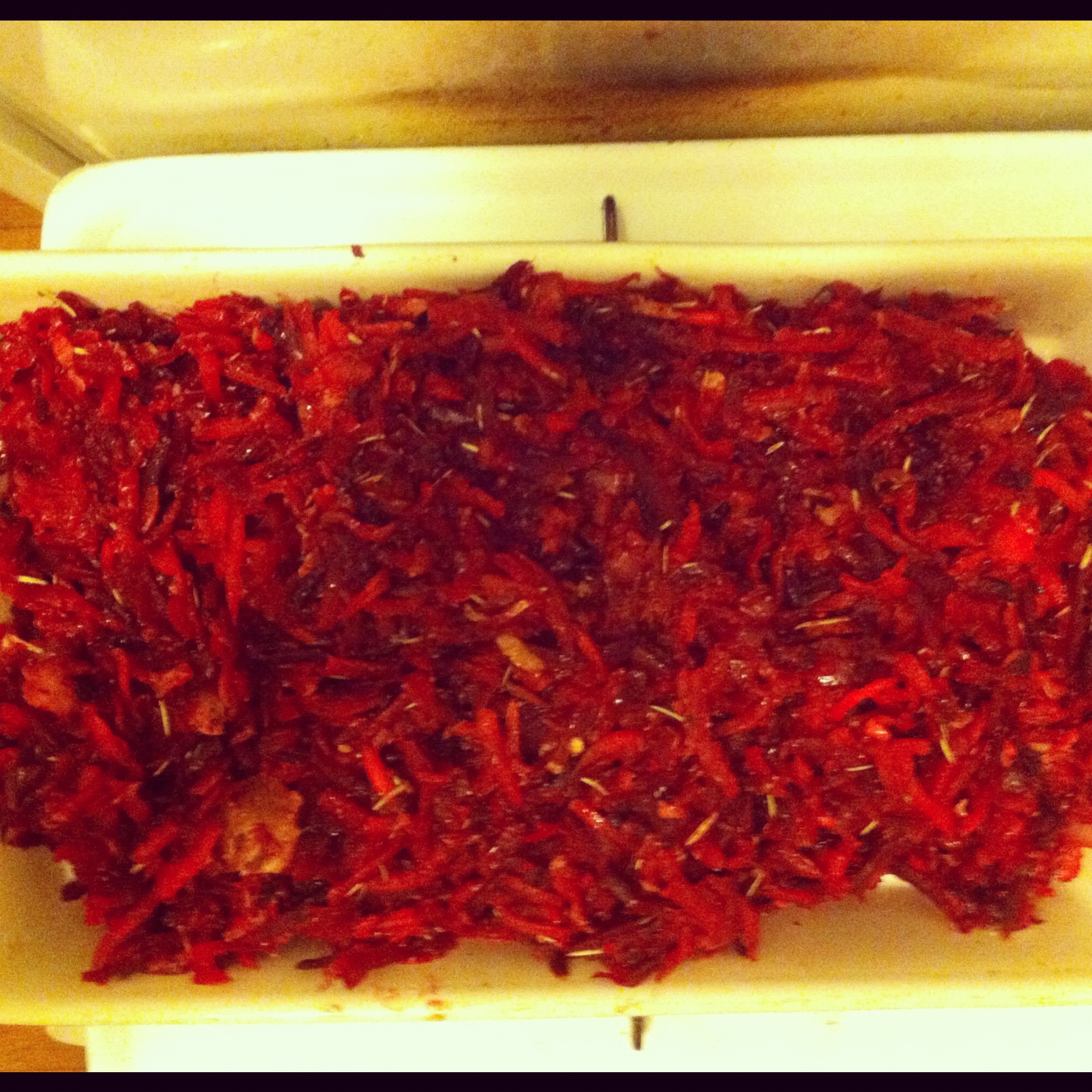 eat and let live... Beet, Carrot, and Potato Hash